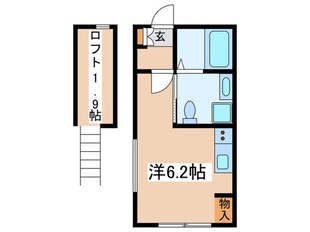 ロフティ横須賀の物件間取画像